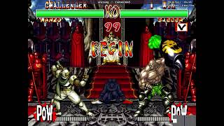 Hanzo vs Sieger player Comex1665 Samurai Showdown 2 Spirits 2