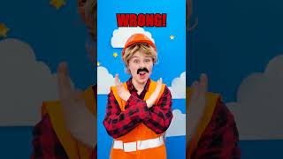 👀 RED or GREEN?! Road Safety Game! 🚦 #cardboard #story