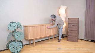 家具職人のリビング 日進木工：OVI(オヴィ）サイドボード/コレクション