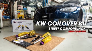 KW STREET COMFORT (COILOVER) INOX - BMW E92 335i