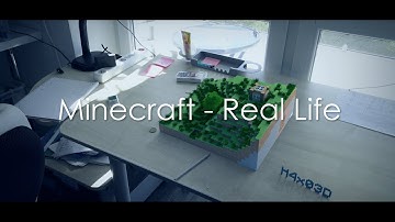 Blender Motion Tracking - Minecraft World in Real Life