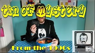 Thumbnail for 90's Time Capsule Mystery Box / Old Tin Inspection | Nostalgia Nerd