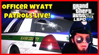 GTA V LSPDFR - OFFICER WYATT RETURNS! LIVE PD!