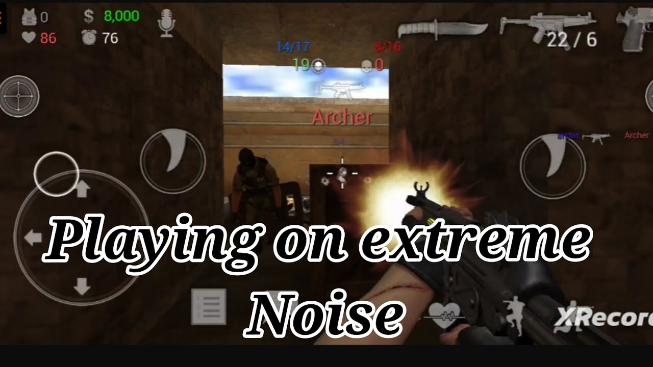 Playing on extreme Noise challenge (only do at your own risk)