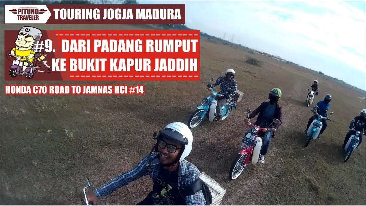 C70TOURING OTW BUKIT JADDIH JAMNAS HCI 14 Honda C70 Jogja