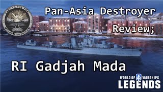 Download Lagu Pan-Asia Destroyer; RI Gadjah Mada Review; World of Warships Legends MP3