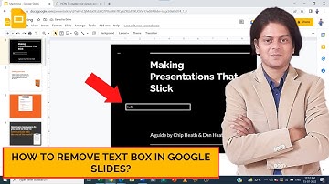 How to remove text box in google slides?