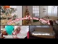 Decoración navideña en casa pequeña /volví a decorar el arbolito/ ideas  económicas + manualidad 🎄