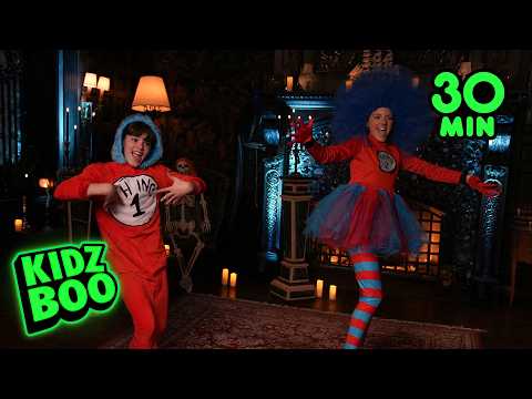 30 Minutes of KIDZ BOP Halloween Hits! 🎃🎧 | Spooky, Scary, Skeletons, Halloween Party & More!