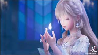 Princessqueen Of Frozen Ice Anime Girl