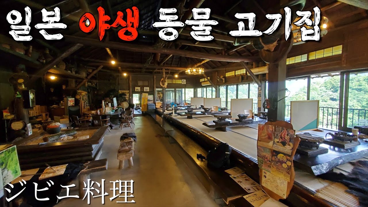 이상한 고기 파는 일본 시골 식당&도쿄 근교 여행지~