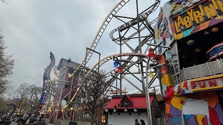 Crazy roller coaster in Prater
