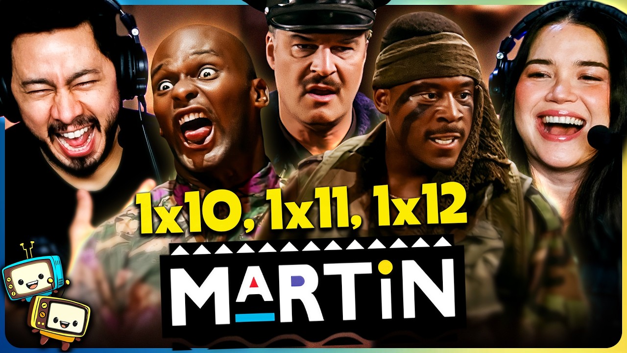 MARTIN (1992) 1x10, 1x11 & 1x12 Reaction! | Martin Lawrence | Tisha Campbell w/ Jaby Koay