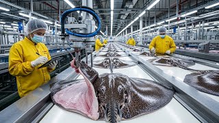 Inside the Stingray Leather Factory – Transforming Rough Skin into Indestructible Luxury Goods