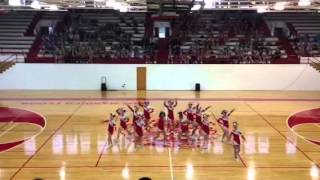 Cabell Midland cheer MSAC 2012