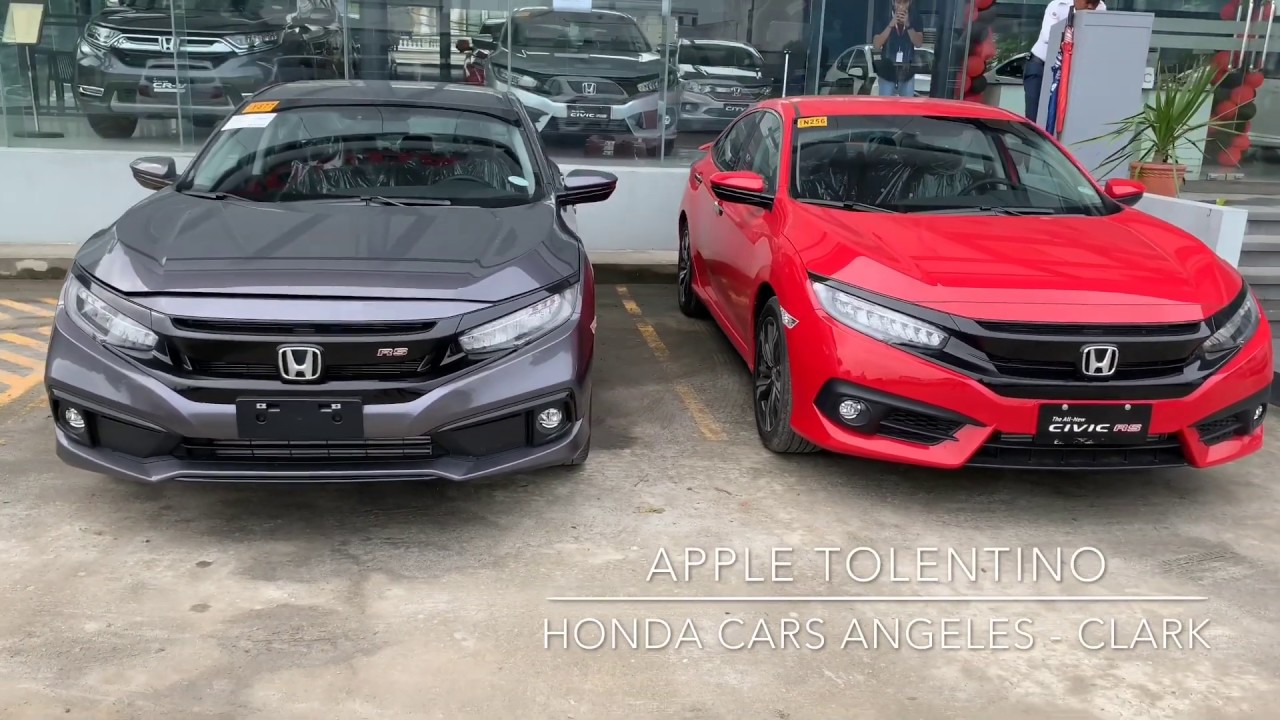 Honda Civic Rs Turbo 18 And 19 Quick Comparison Philippines Youtube