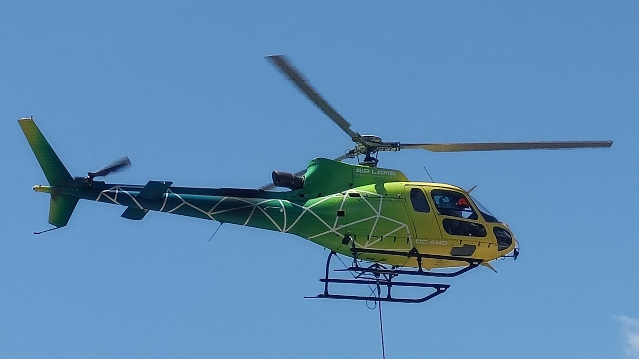 Helitrans Pyrinees, Air Lama y Greim /handycam 1