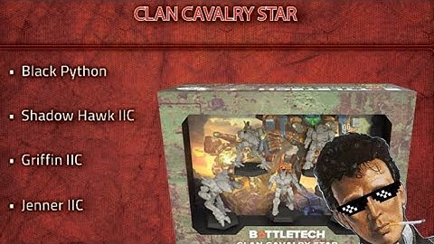 Unboxing the Clan Cavalry Star