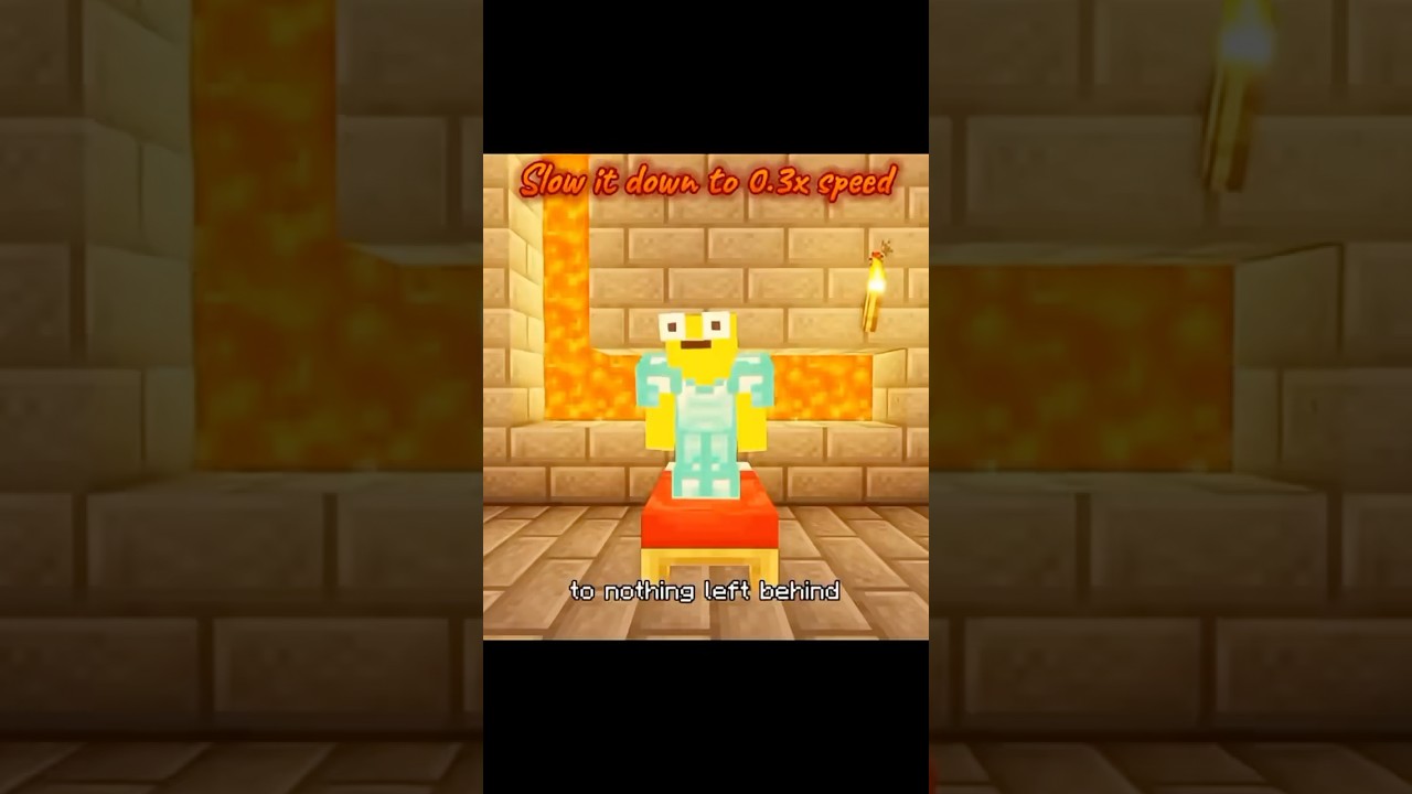 Mincraft slow down  0.3 