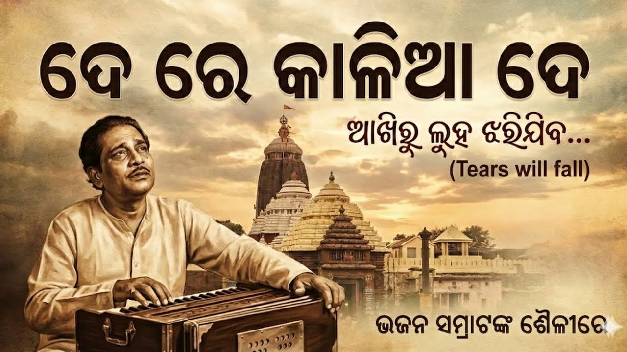 De Re Kalia De | New Heart Touching Jagannath Bhajan 2026