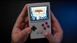 Retroflag GPi CASE 2W for Raspberry Pi Zero, Zero W, Zero 2W with 3 inch LCD Screen, Rechargeable Ba