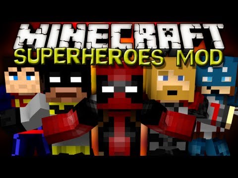 Minecraft Mods - SUPERHEROES UNLIMITED MOD!!