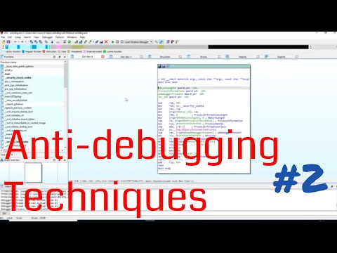 დებაგირების ხელის შემშლელი მეთოდები - Anti-debugging Techniques #2