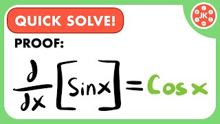 Proof - Derivative of Sin(x) | JK Math