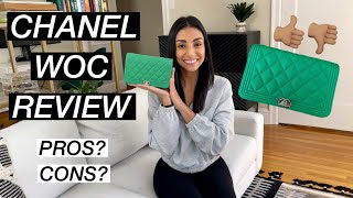 Chanel Le Boy Wallet Bag & Card Holder, 1 Year On - Damage? Worth it? | Lisa Gregory