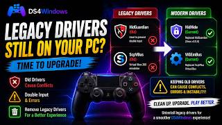 DS4Windows Legacy Drivers Explained | HidGuardian &amp; ScpVBus (2026 Guide)
