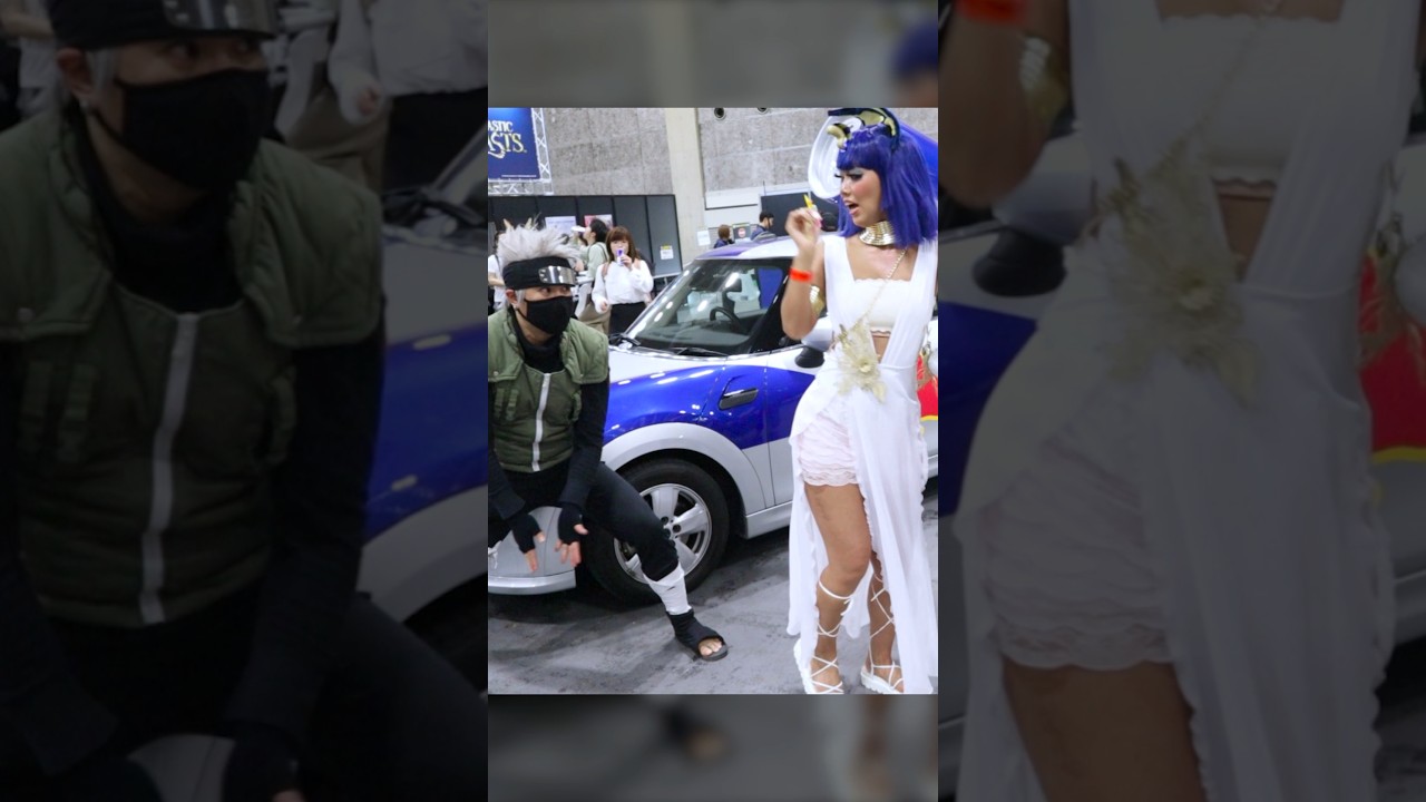 YOU CAN'T SEE ME 🫥 #kakashi #ankha #cosplay