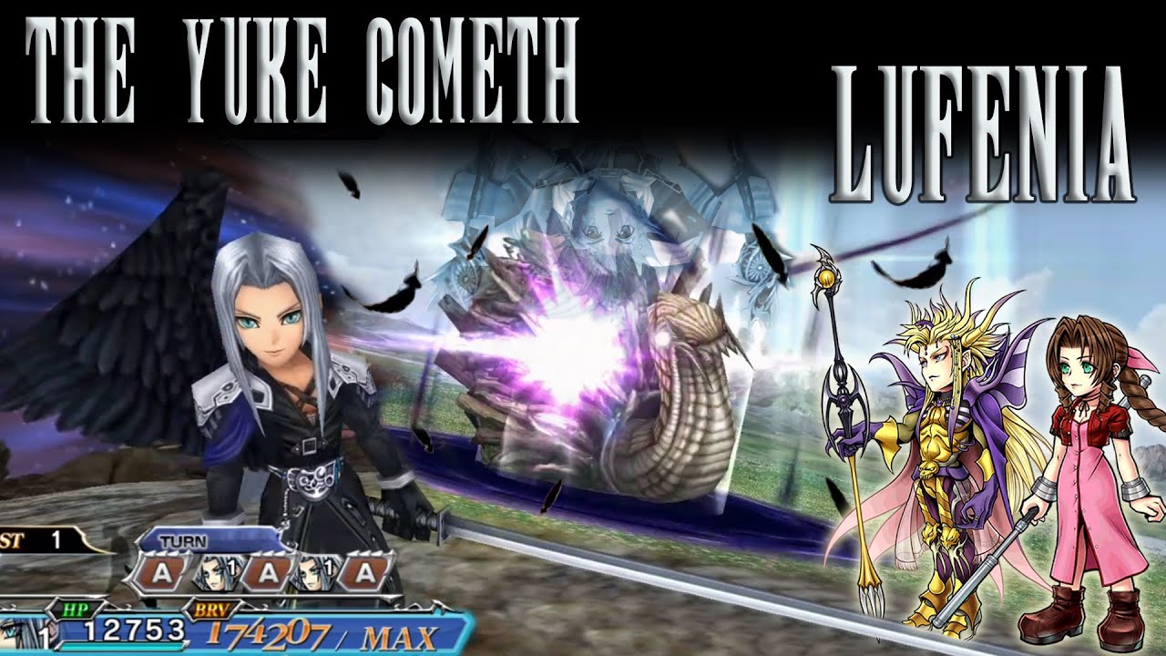 [DFFOO] The Yuke Cometh Pt. 14 ~ Lufenia ~ (Sephiroth , Emperor, Aerith)
