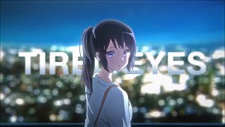 Kado & Powfu - tired eyes (lyrics) (ft. ​vict molina)