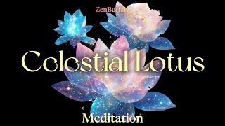 Sleep Music Celestial Lotus - Deep Healing Frequency for Stress Relief, Anxiety & Meditation
