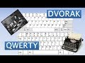 DVOARK vs QWERTY - Different keyboard layouts