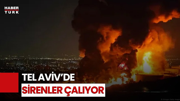 #CANLI - İran Şu Anda İsrail'i Vuruyor | Son durum ne?