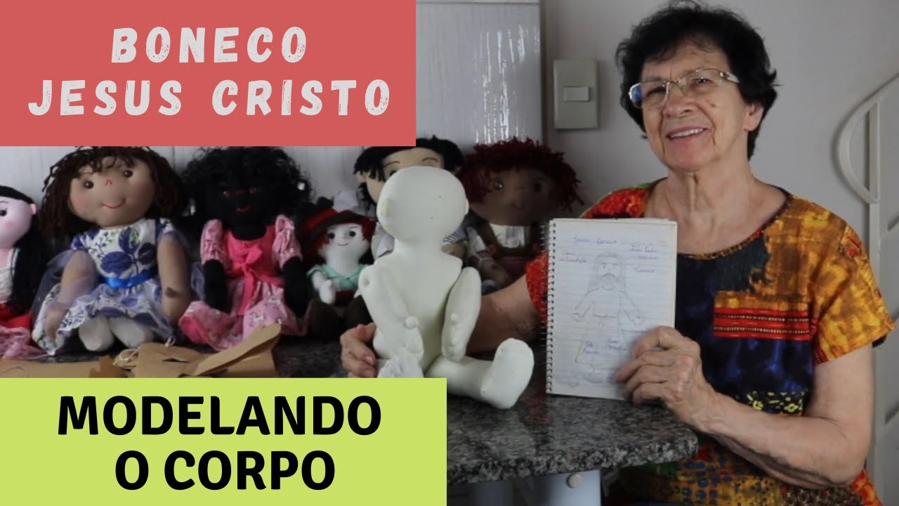Como Fazer um Boneco de Jesus Cristo - Parte #1