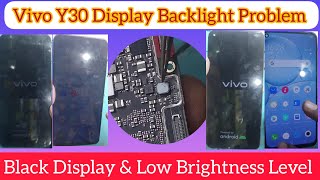 #Vivo Y30 LCD back light solution/low lcd light brightness problem and solution.