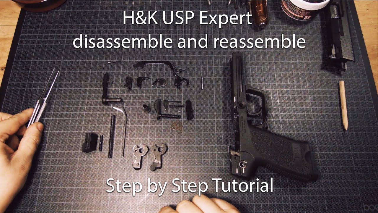 Uspc Disassembly HK USP Expert Disassembly & Assembly + IPSC ready ( German ) - YouTube