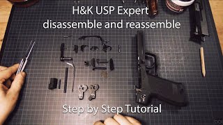 HK USP Expert Disassembly & Assembly + IPSC ready ( German )