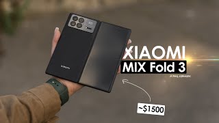 The first clamshell I ALMOST WANT is Xiaomi MIX Fold 3 | HONEST REVIEW