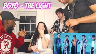 FIRST TIME REACTING TO BGYO!!! BGYO - THE LIGHT (Official Music Video) [REACTION WITH THE GANG]