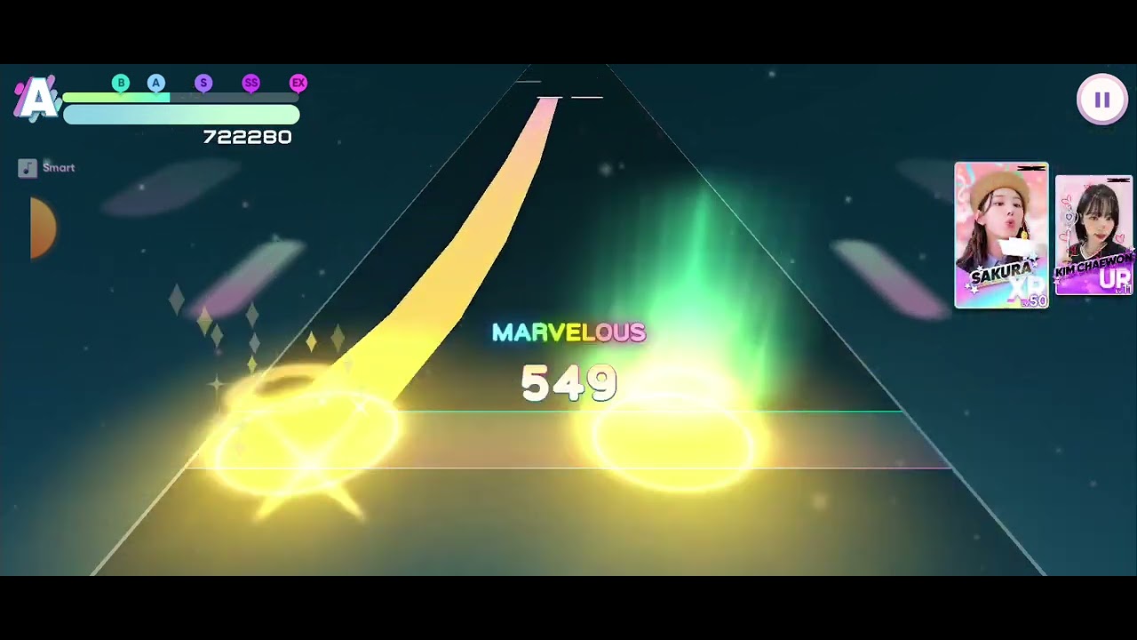 [Rhythm Hive] LE SSERAFIM - Smart (Super Hard) (All Excellent) [Full Version]