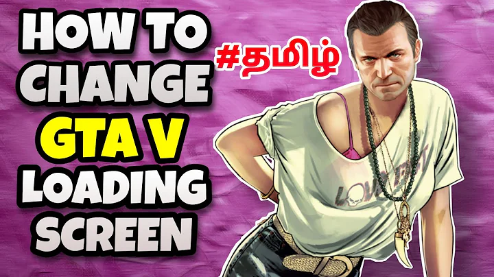 HOW TO CHANGE GTA 5 LOADING SCREEN IN TAM| Gta 5 tamil
