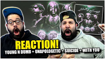 Polo G - Young N Dumb + Unapologetic ft. NLE Choppa + Suicide ft. Lil Tjay + With You  | REACTION!!