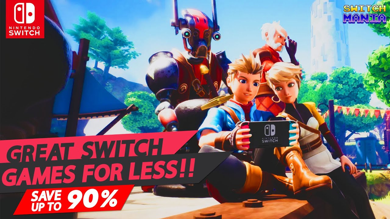 Get 30 GREAT Switch Games for LESS! New Nintendo Eshop Sale! - YouTube