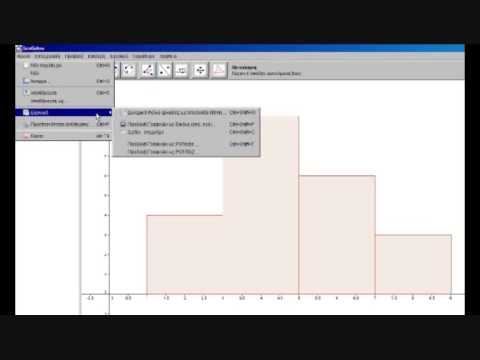 Πώς να φτιάξετε ένα ιστόγραμμα με τη GeoGebra