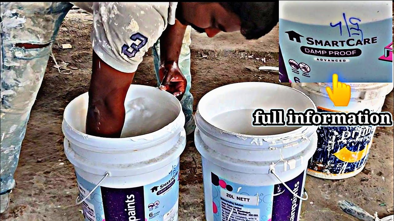 Asian Paints Smartcare Damp Proof Roof Tape Terrace Tile Primer Youtube