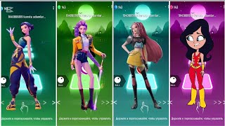 Kpop Demon Hunters in Tiles Hop EDM RUSh 🎧🎧🎧 screenshot 5