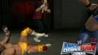 WWE Smackdown Vs Raw 2008 - 24/7 Mode Part 2- Carlito Cant Trust No One!